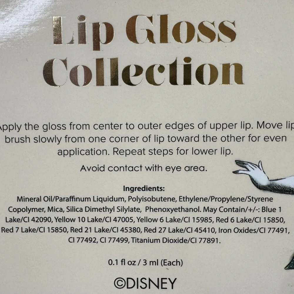 Tinker Bell Lip Gloss Collection